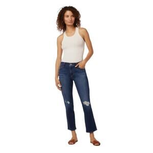 Joe's Jeans Lara Mid Rise Straight Ankle Jeans Size 27 NWT $189 MSRP
